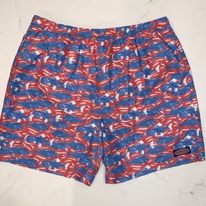 Men's Vineyard Vines Chappy Swim Trunks, Size XL
